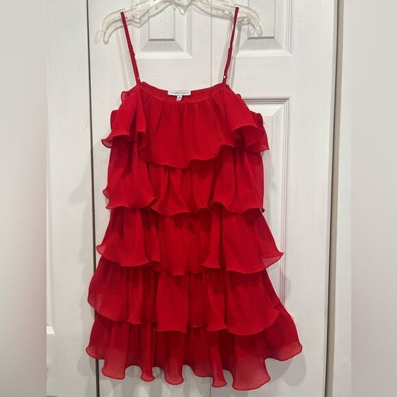 Sincerily Jules tiered ruffle dress 20’s flapper style size M - Picture 8 of 8